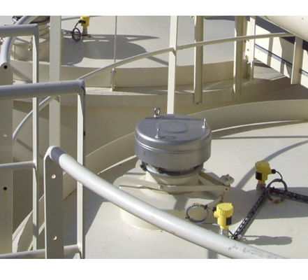 Pneumatic Silo Top Pressure Relief Valves VCP2731B Series For Cement Tank