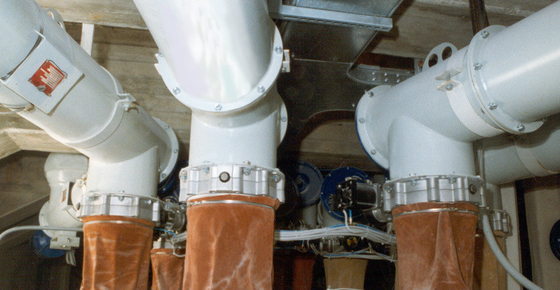 Low Temperature Environments DN300 Powder Butterfly Valves with Pneumatic Actuator