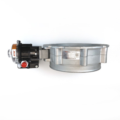 VFS Series DN250 Pneumatic Drive Butterfly Valve for Powdery and Granular Materials