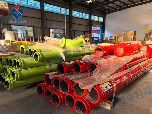 4.5mm Single Layer Concrete Pump Pipes For Smooth And Precise Construction
