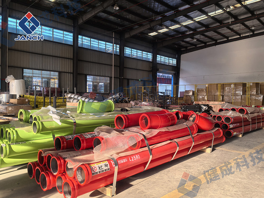 4.5mm Single Layer Concrete Pump Pipes For Smooth And Precise Construction