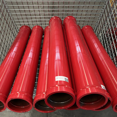 DN125 Concrete Pump Pipes For Putzmeister Zoomlion Schwing Concrete Truck Pumps