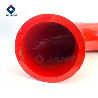 Seamless Steel Concrete Pump Elbow For Putzmeister Zoomlion Schwing Trailer Pumps