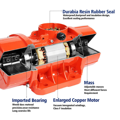 MVE 300/3 400/3 500/3 800/3 Electric Vibration Motors For Concrete Cement Silo