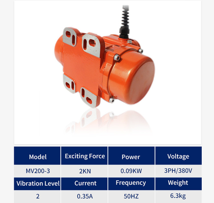 MVE 300/3 400/3 500/3 800/3 Electric Vibration Motors For Concrete Cement Silo