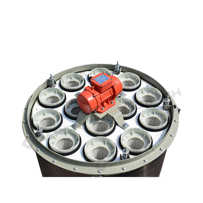 Stainless Steel Silo Dust Collector 1100x1100x1400mm with Vibration Cleaning
