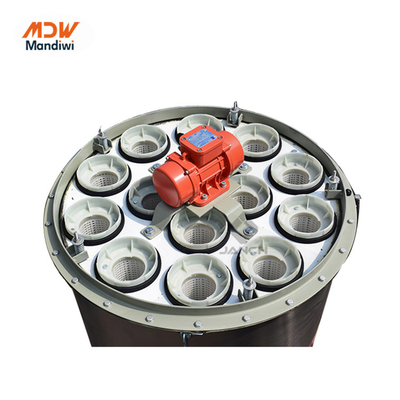 Cement Silo Top Air Jet Dust Collector 1 Year Warranty for Batching Plants
