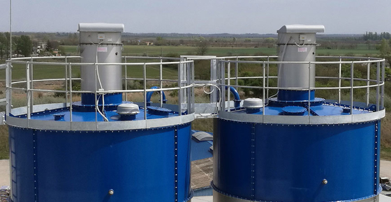 Cement Silo Top Air Jet Dust Collector 1 Year Warranty for Batching Plants