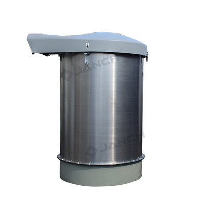 Silo Bin Vent Dust Collector 1100x1100x1400mm Stainless Steel