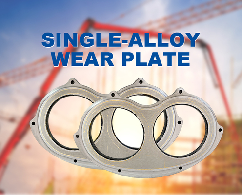 Concrete Pump Wear Plate DN200/230/260 Tungsten Carbide 15-20mm