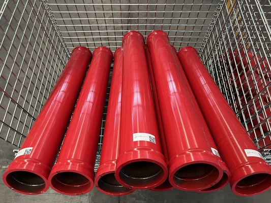 Sany Concrete Pump Twin Wall Pipe 3-4m Wear Resistant D125