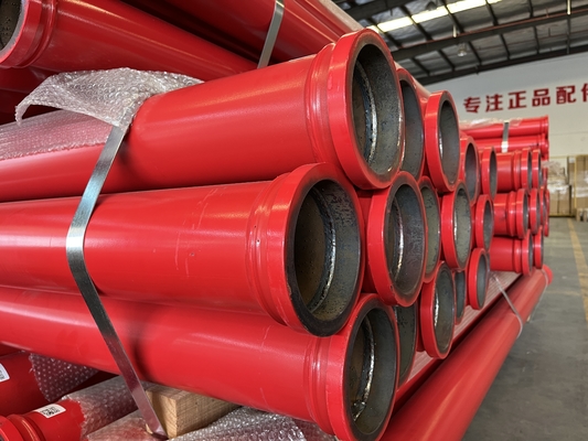 Sany Concrete Pump Twin Wall Pipe 3-4m Wear Resistant D125