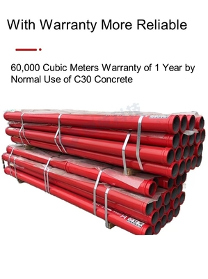Concrete Pump Pipe Q235B 0.5M 1M 2M 3M with Flange Connection