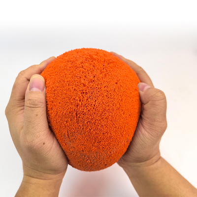 148mm Natural Rubber Concrete Pump Wash Out Ball for DN125 Pipes