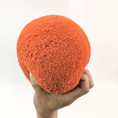 148mm Natural Rubber Concrete Pump Wash Out Ball for DN125 Pipes