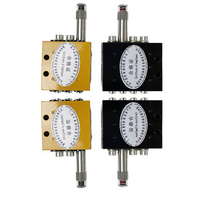 Universal Automatic Progressive Grease Distributor Valve with 1-inlet 6-outlets and 1-inlet 8-outlets for Concrete Pumps