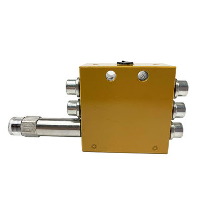Universal Automatic Progressive Grease Distributor Valve with 1-inlet 6-outlets and 1-inlet 8-outlets for Concrete Pumps