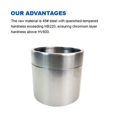 Zoomlion 210 Short Bushing Wear Sleeve for Concrete Pump and Boom Pump Chrome-plated OEM Standard