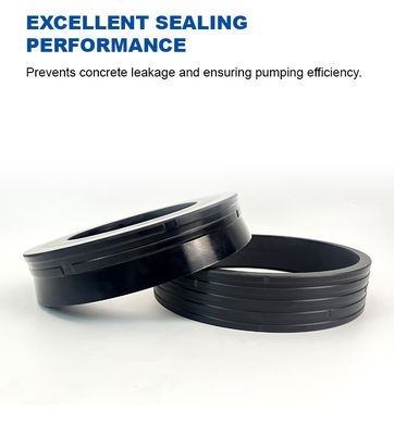 Polyurethane DN200 Piston Seal for Concrete Pumps with Excellent Wear Resistance and Mechanical Strength