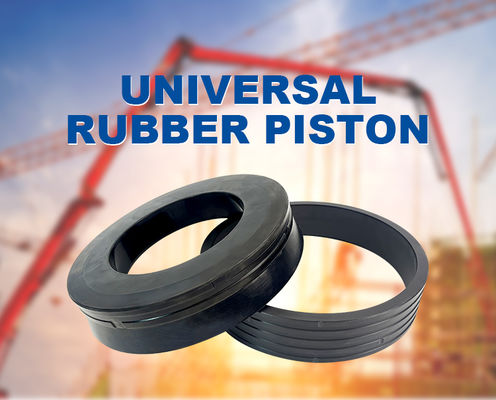 Polyurethane DN200 Piston Seal for Concrete Pumps with Excellent Wear Resistance and Mechanical Strength